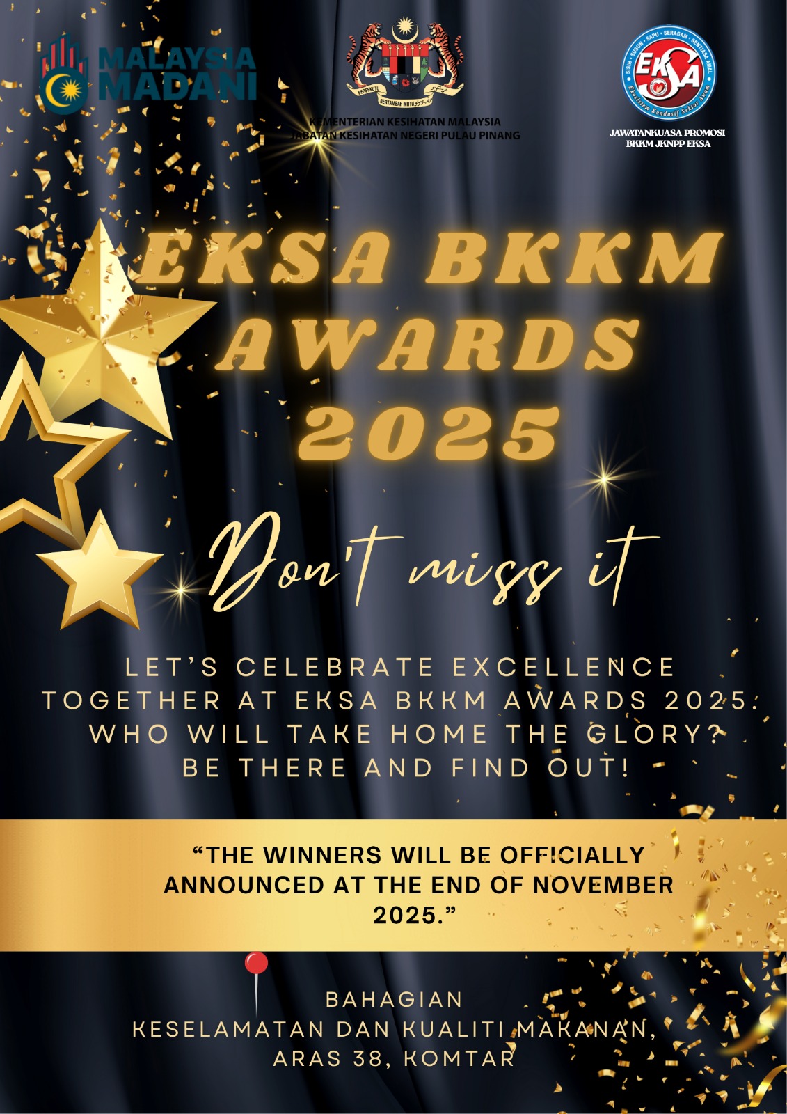 Poster Anugerah EKSA 2025