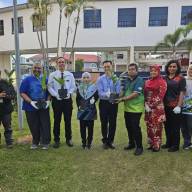 Hospital Pulau Pinang Sahut Cabaran Penanaman Pokok Pinang