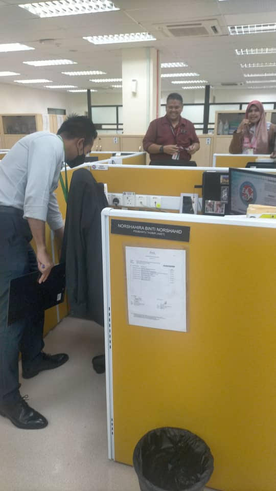 Cross Audit 23 Jun 2023 Cawangan Khidmat Pengurusan
