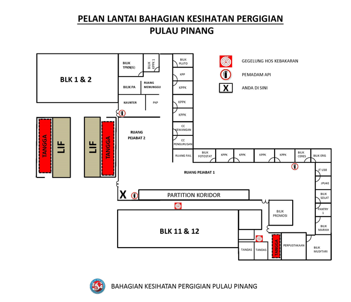 Pelan Lantai Zon Pergigian