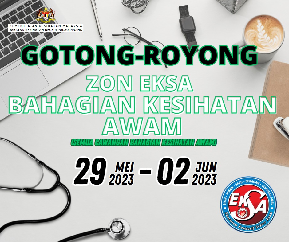 Gotong royong Zon Kesihatan Awam Mei-Jun 2023
